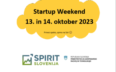 StartUp Weekend na ŠC Postojna