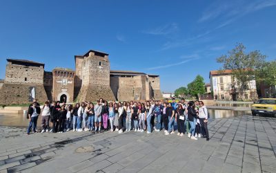 Strokovna ekskurzija v Italijo dijakov oddelkov 2. V in 2. S