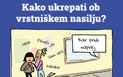 Kako ukrepati ob vrstniškem nasilju?