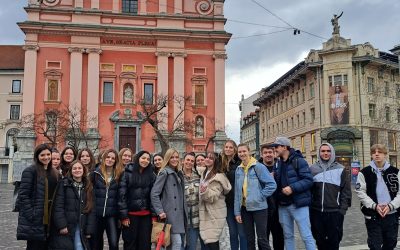 Dijaki 4. S in 4. H so dan preživeli v Ljubljani