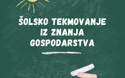 Šolsko tekmovanje iz znanja gospodarstva za 4. S