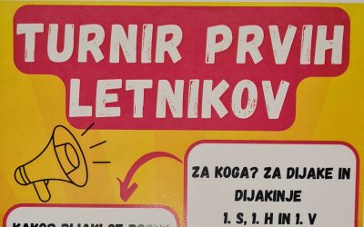 Turnir 1. letnikov